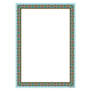 Tazhib A4 Paper Model Tile (10x)