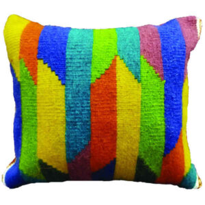 Housse de Coussin Kilim Persan – Design Coloré Tissé à la Main