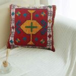 Housse de Coussin Kilim Persan – Design Sonati Tissé à la Main
