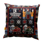 Housse de Coussin Kilim Persan – Design Luxueux Tissé à la Main