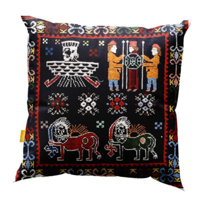 Housse de Coussin Kilim Persan – Design Luxueux Tissé à la Main