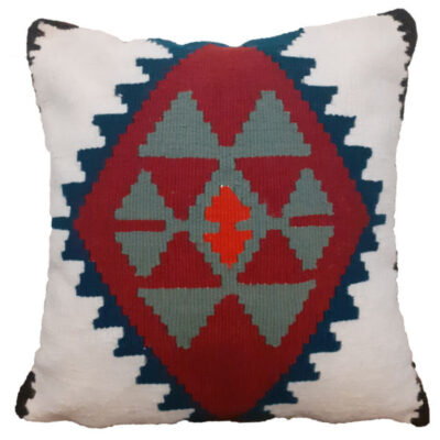 Housse de Coussin Kilim Persan – G781 Tissé à la Main (Lot de 2)