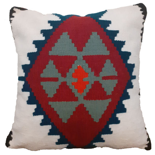 Housse de Coussin Kilim Persan - G781 Tissé à la Main (Lot de 2)