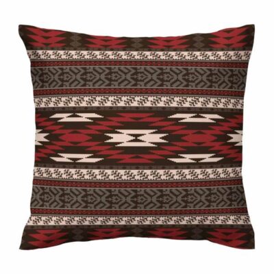 Housse de coussin en velours persan – Design Tradition Imprimée (Set de 2)