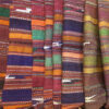 Tapis Jajim persan authentique tissé à plat rayé Kaarmania