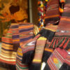 Tapis Jajim persan authentique tissé à plat rayé Barbod