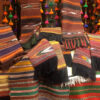 Tapis Jajim persan authentique tissé à plat rayé Taalia