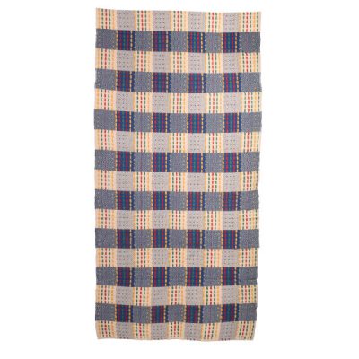 Tapis Jajim persan authentique tissé à plat rayé Aazhand