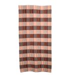 Tapis Jajim persan authentique tissé à plat rayé Vesta