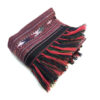 Tapis Jajim persan authentique tissé à plat rayé Vira