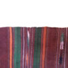 Tapis Jajim persan authentique tissé à plat rayé Vira