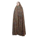 Tchador Culturel Iranien pour Femmes – Coloré, Idéal pour un Usage Quotidien et Namaz, Fleurs