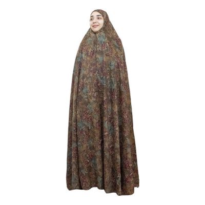 Tchador Culturel Iranien pour Femmes – Coloré, Idéal pour un Usage Quotidien et Namaz, Fleurs