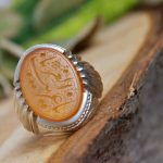 Bague en argent Aqeeq yéménite islamique pour hommes – Ya Ghareeb ul Ghuraba