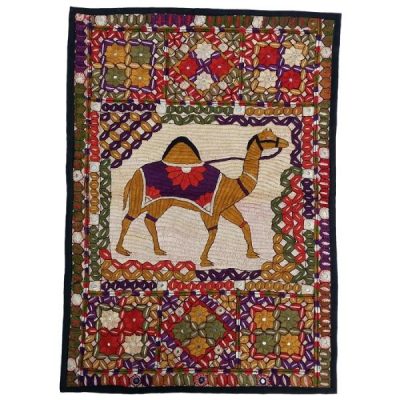 Nappe Brodée à la Main Modèle Camel