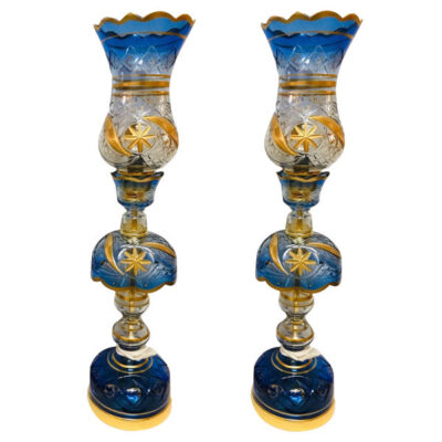 Lampe de cristal persane – forme traditionnelle Laleh Nahal