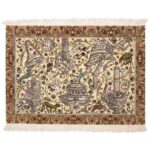 Tapis Persan en Laine Fait Main à Tabriz Modèle Sarasar