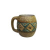 Persian Iznik Pottery Mug - Handcrafted Model Lara