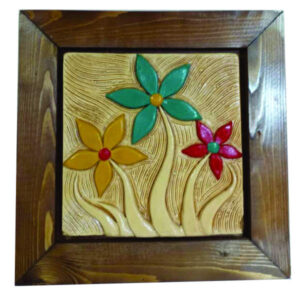 Decorative Persian Ceramic Art Model Flower