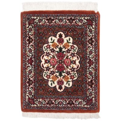 Tapis Persan Fait Main avec Design Médaillon Modèle Sahand
