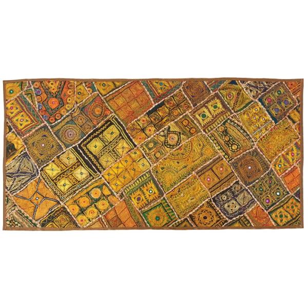 Nappe Brodée en Patchwork Modèle Lindya