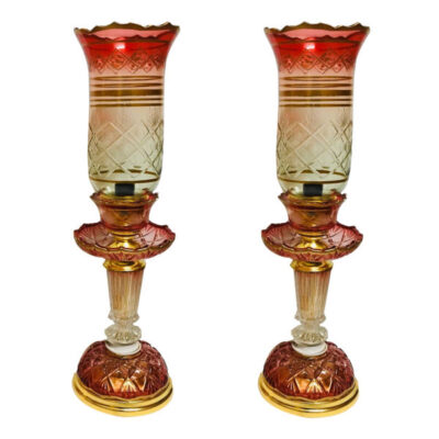 Lampe de cristal persane – forme traditionnelle Laleh Avisa
