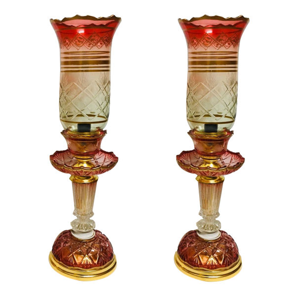 Lampe de cristal persane – forme traditionnelle Laleh Avisa