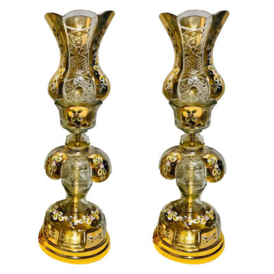 Lampe de cristal persane – forme traditionnelle Laleh