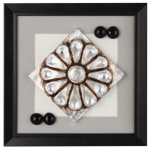Decorative Persian Ceramic Art Model Lotus