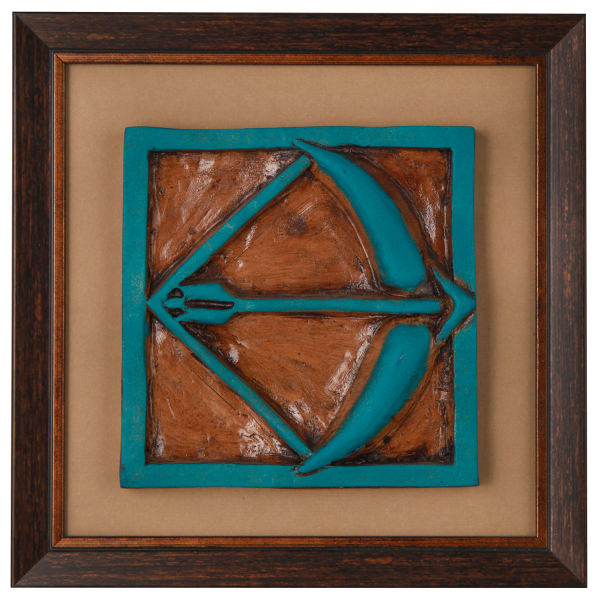 Decorative Persian Ceramic Art Model Azar