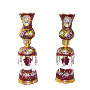 Lampe de cristal persane – forme traditionnelle Laleh Shah Abbasi