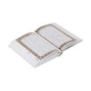 Coran arabe blanc avec couverture rigide et cadre