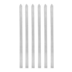 Ensemble de Six Brochettes en Aluminium pour Kabab Koobideh (63 cm) et Grillades