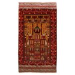 Tapis de prière persan authentique noué à la main et luxueux Sajada Mosquée