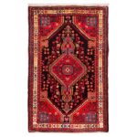 Tapis de prière persan authentique noué à la main et luxueux Sajada Hanieh