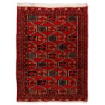Tapis de prière persan authentique noué à la main et luxueux Sajada Tout-en-un