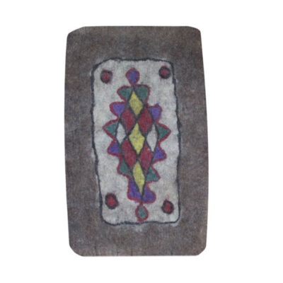 Tapis en feutre de laine persan 100% naturel et fait main Bakhtiar II