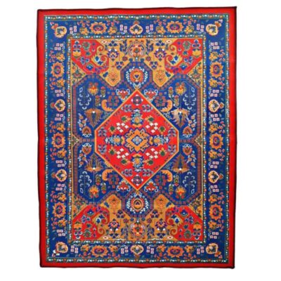Tapis en feutre de laine persan 100% naturel et fait main Haris II