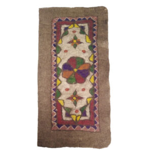 Tapis en feutre de laine persan 100% naturel et fait main Géométrique