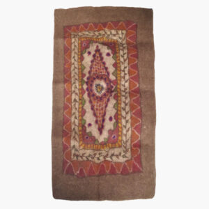 Tapis en feutre de laine persan 100% naturel et fait main