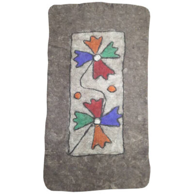 Tapis en feutre de laine persan 100% naturel et fait main Mahroo