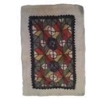 Tapis en feutre de laine persan 100% naturel et fait main Abgin