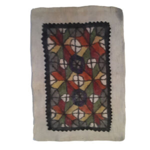 Tapis en feutre de laine persan 100% naturel et fait main Abgin