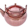 Bouilloire en cuivre persan durable pour cuisinière traditionnelle martelée Yas