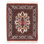 Nappe en Soie Thème Tapis Persan Nouée à la Main Bidjar