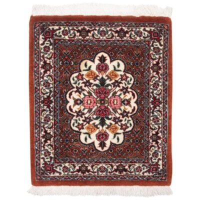 Nappe en Soie Thème Tapis Persan Nouée à la Main Bidjar