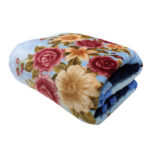 Couverture Golbaft Persane pour Lit Deux Places 220×240 cm Ciel Bleu (Asemani)