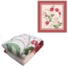Couverture Golbaft Iranienne pour Lit Une Place Modèle Bouton de Fleur