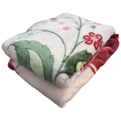 Couverture Golbaft Iranienne pour Lit Une Place Modèle Bouton de Fleur