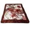 Couverture Golbaft Iranienne pour Lit Une Place 220×160 cm Fleur